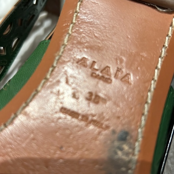 Azzedine Alaia Flat Sandals size 38 - Picture 14 of 16